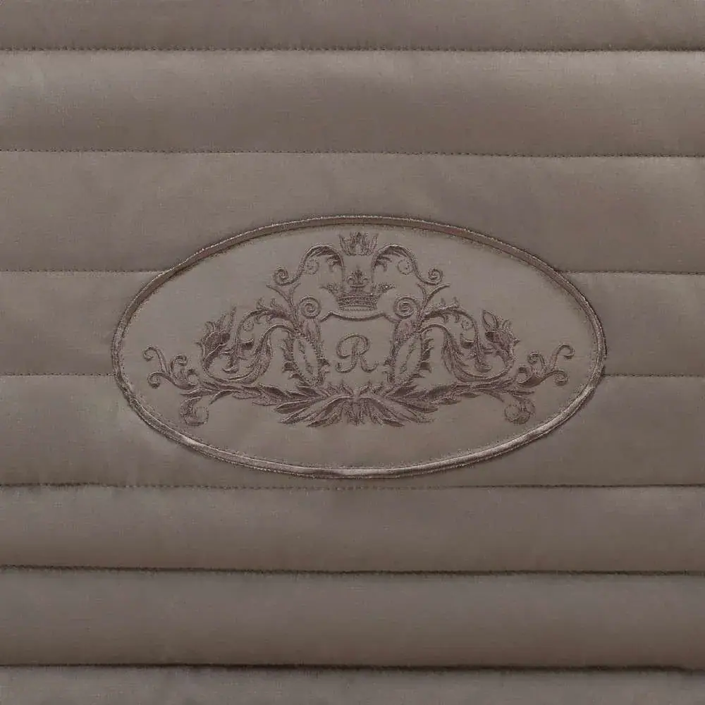 Покривало ROYAL у кольорі сірий/беж (7)