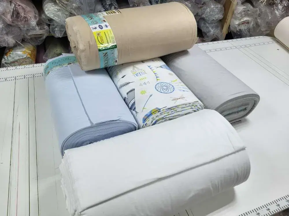 Дитяча постільна білизна з фланелі Вігвам/блакитний (5)