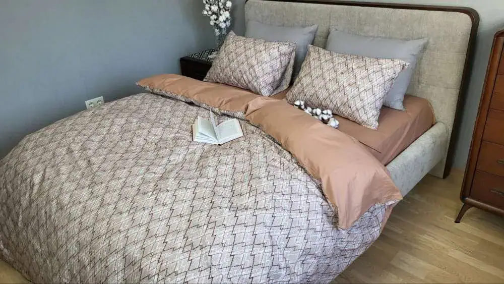 Элитное постельное белье Мотив, cotton (5)