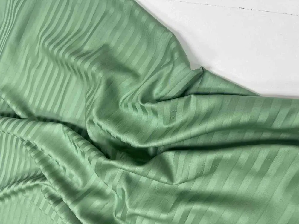 Комплект постельного белья Stripe LUX GREEN GRASS 1x1см (3)