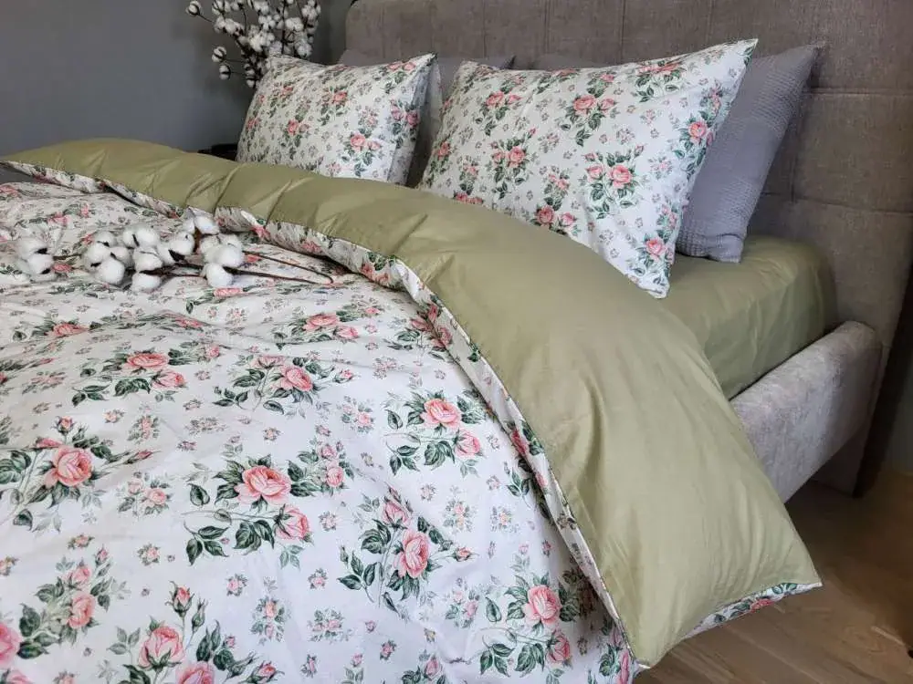 Элитное постельное белье Каприз, cotton из турецкого котона (4)