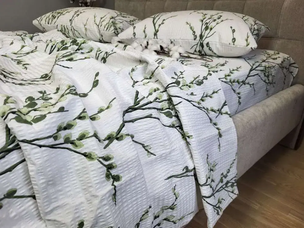 Комплект елітної постільної білизни Котики, GOFRE (6)