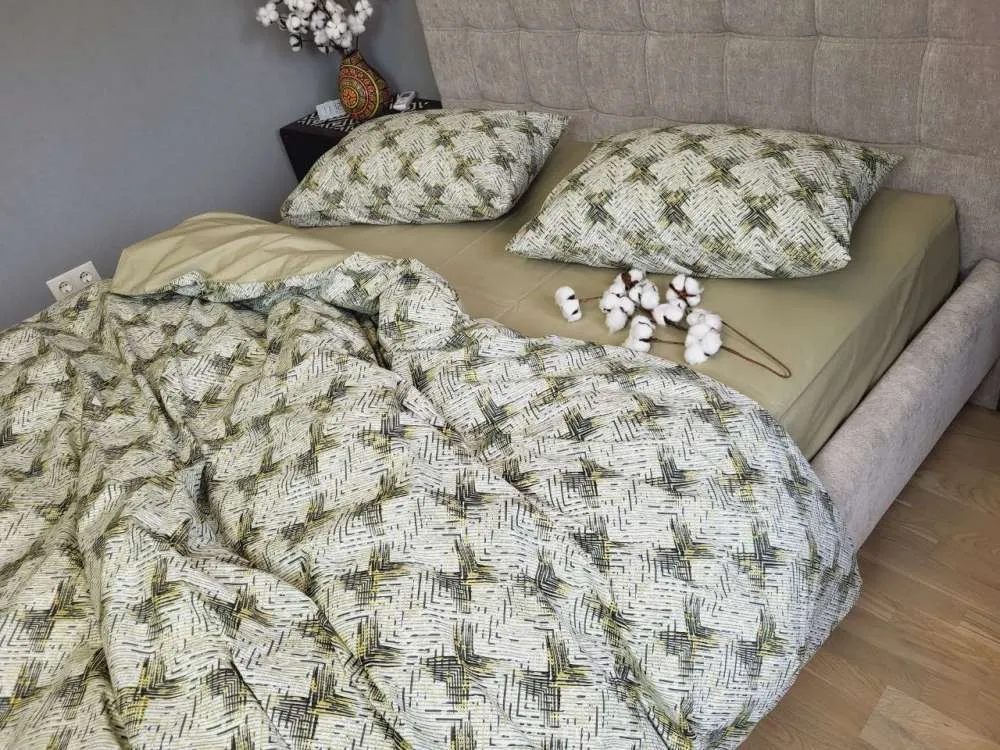 Элитное постельное белье Турецкий коттон Абстракция, cotton (7)