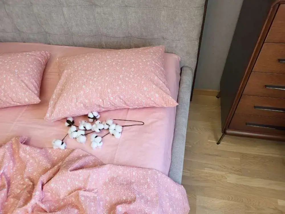Комплект постельного белья Марсель персик, GOFRE DUO LOFT (3)