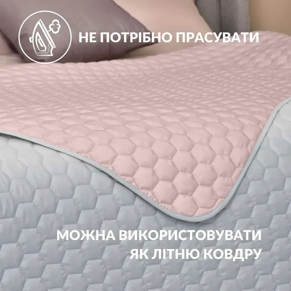 Покрывало SILHOUETTE в мятном цвете (3)