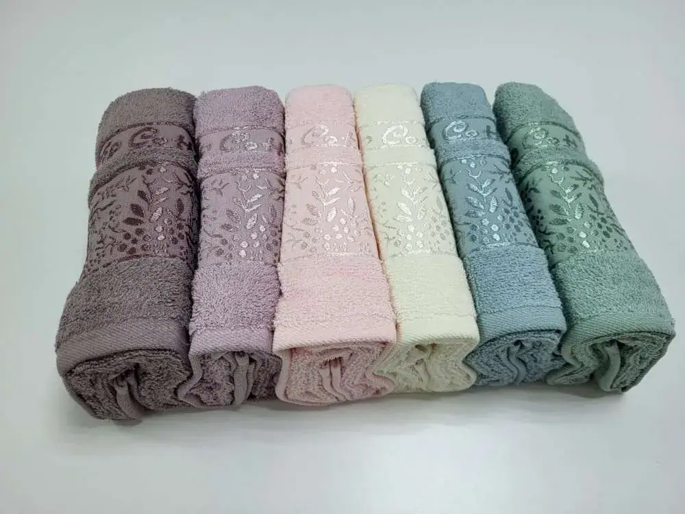 Махрові рушники VIP COTTON ROWAN кольору ментол (3)