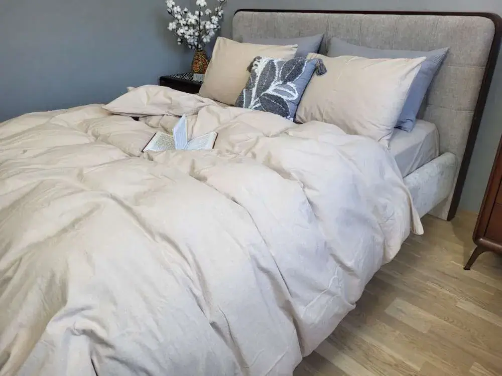 Комплект постельного белья Latte из вареного хлопка W1121 (2)