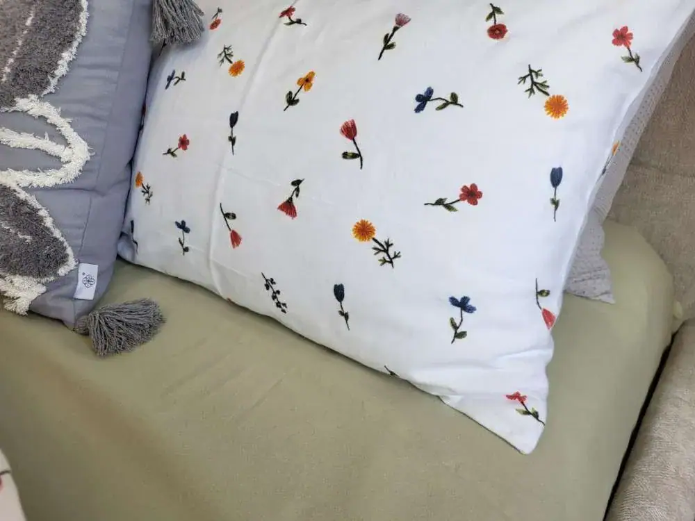 Комплект постільної білизни з фланелі Брілла/фісташка, Turkish flannel (6)