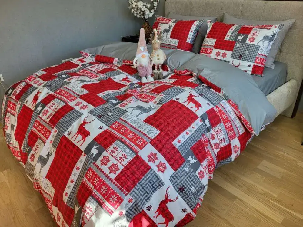 Елітна постільна білизна Лань, cotton (2)