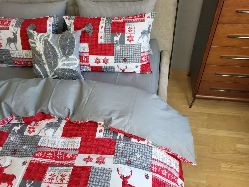 Елітна постільна білизна Лань, cotton (3)