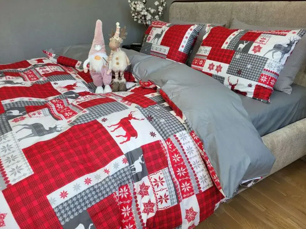 Елітна постільна білизна Лань, cotton (4)