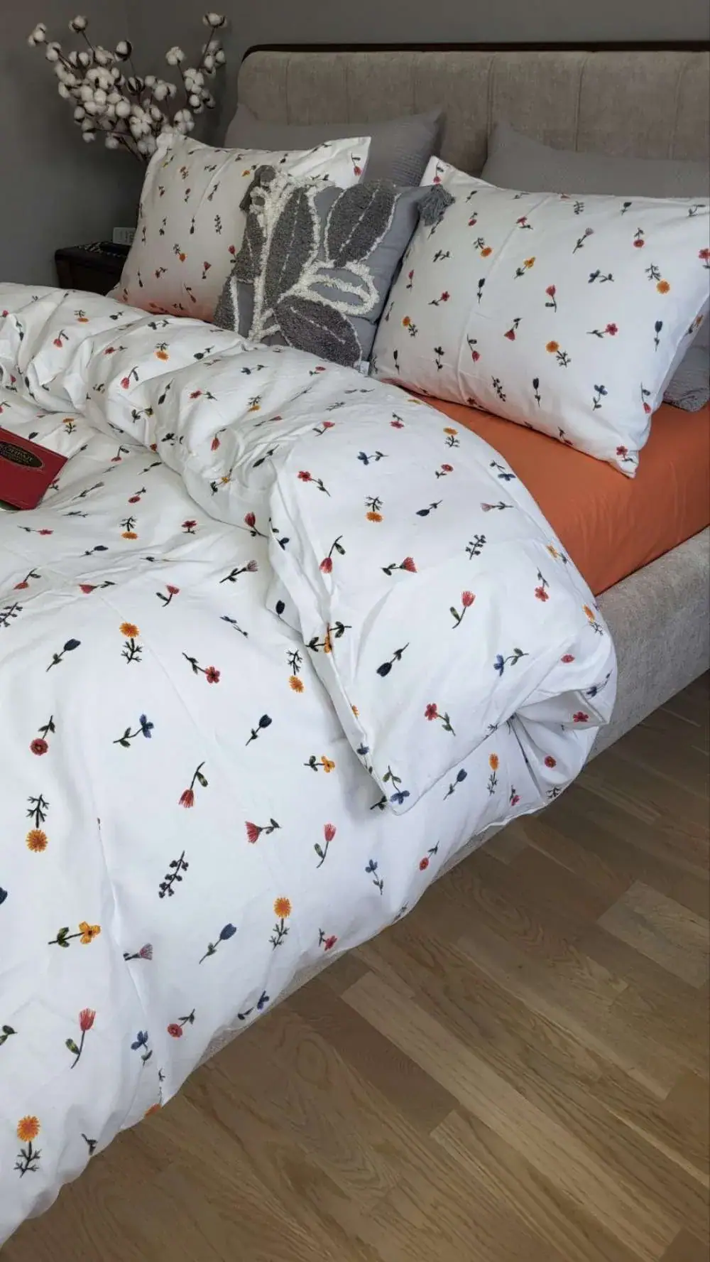 Комплект постільної білизни з фланелі Брілла/оранж. Turkish flannel (5)
