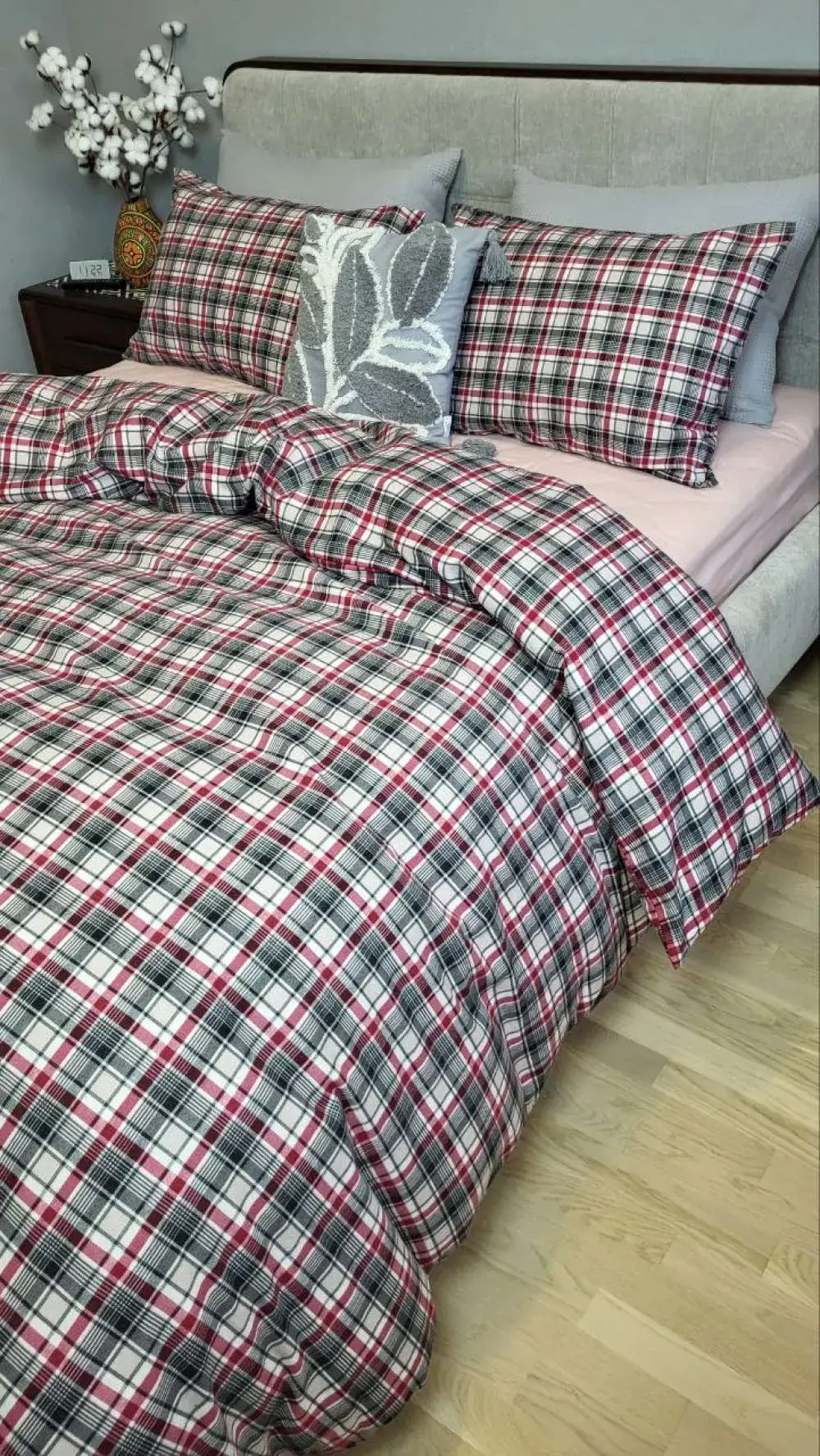 Комплект постільної білизни з фланелі Фагот/пудров., Turkish flannel (5)