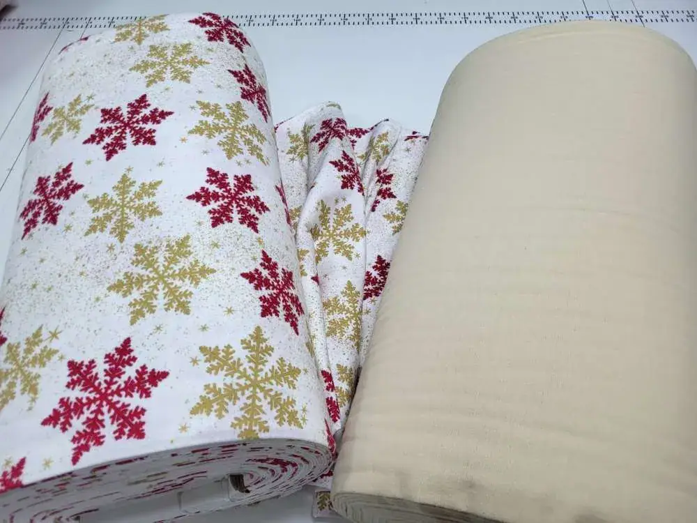 Комплект постельного белья Снежинка желт./бежевый песок, Turkish flannel (7)