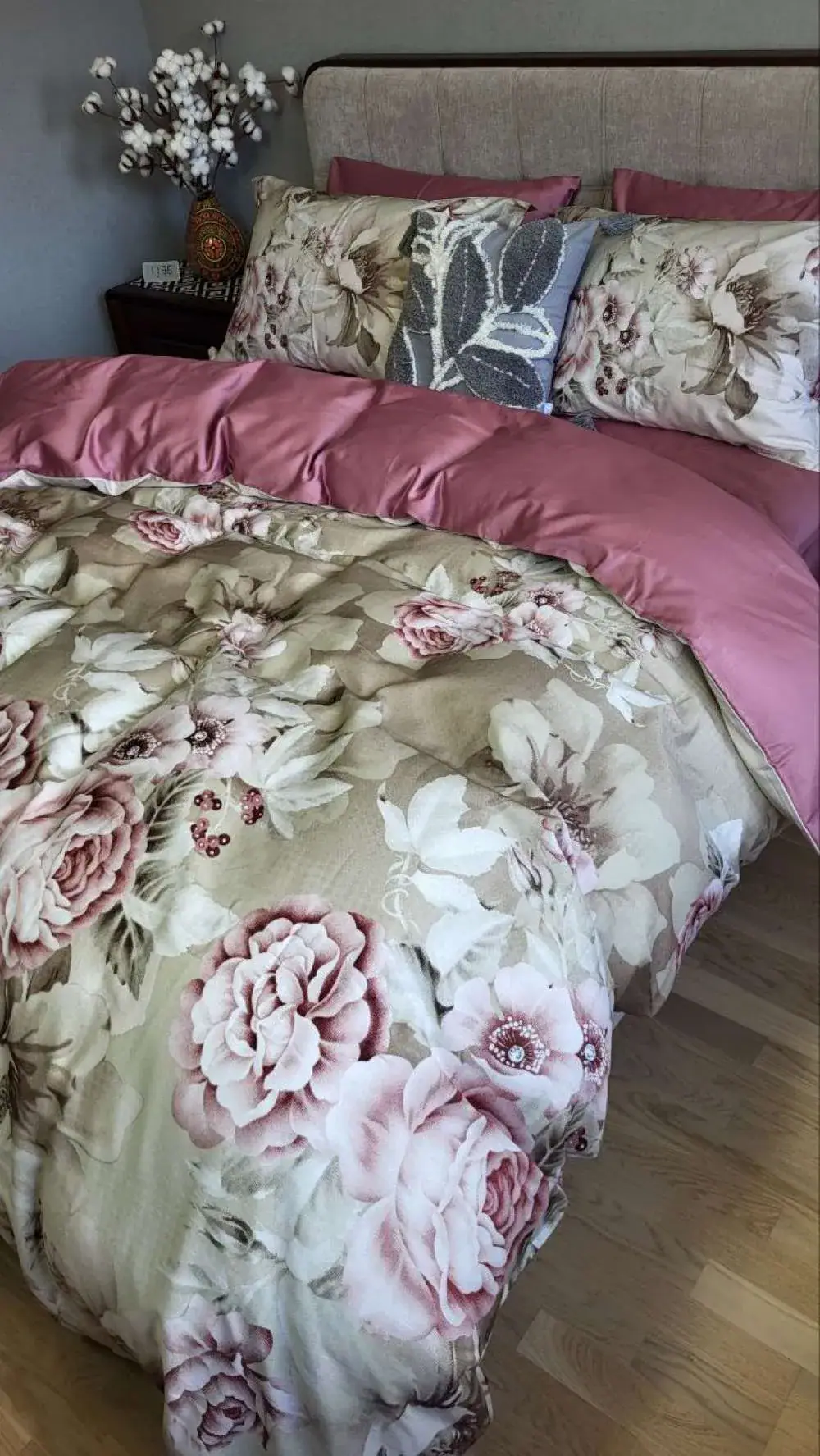 Элитное постельное белье Сатин PREMIUM, QUEEN (4)