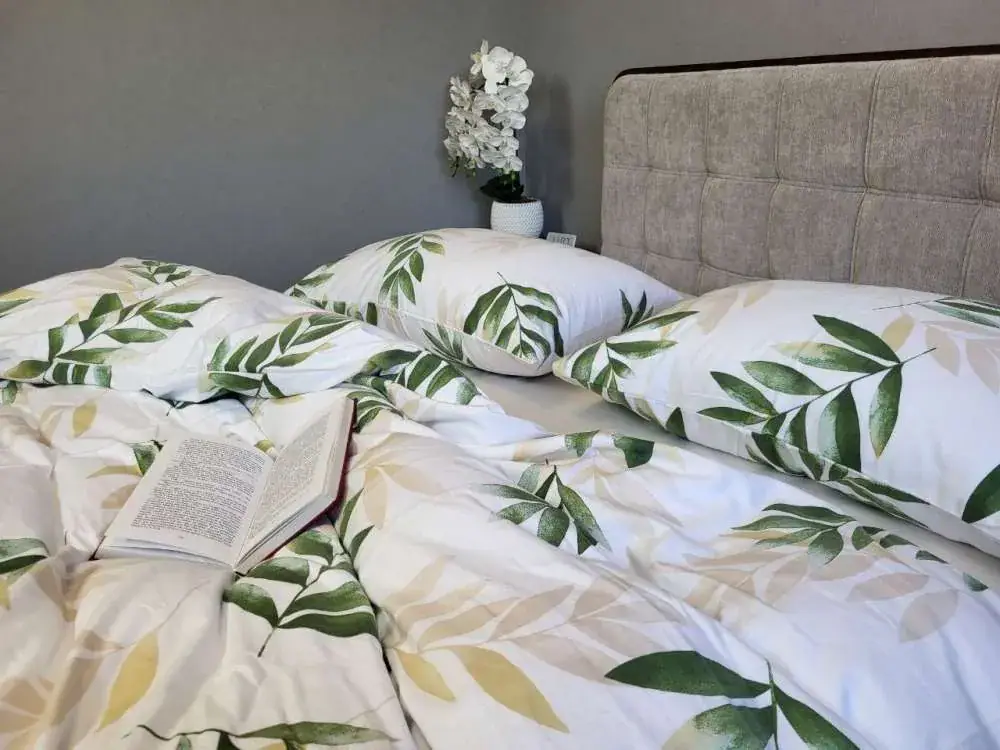 Комплект постільної білизни з фланелі Лавр/шампань Turkish flannel (6)