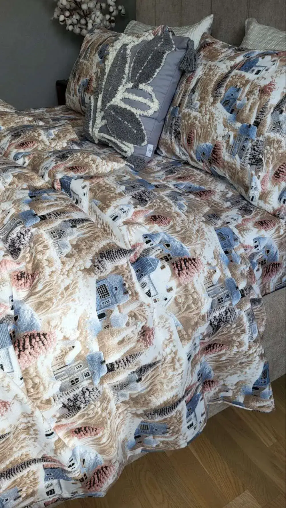 Комплект постільної білизни Фантазія Turkish flannel (5)