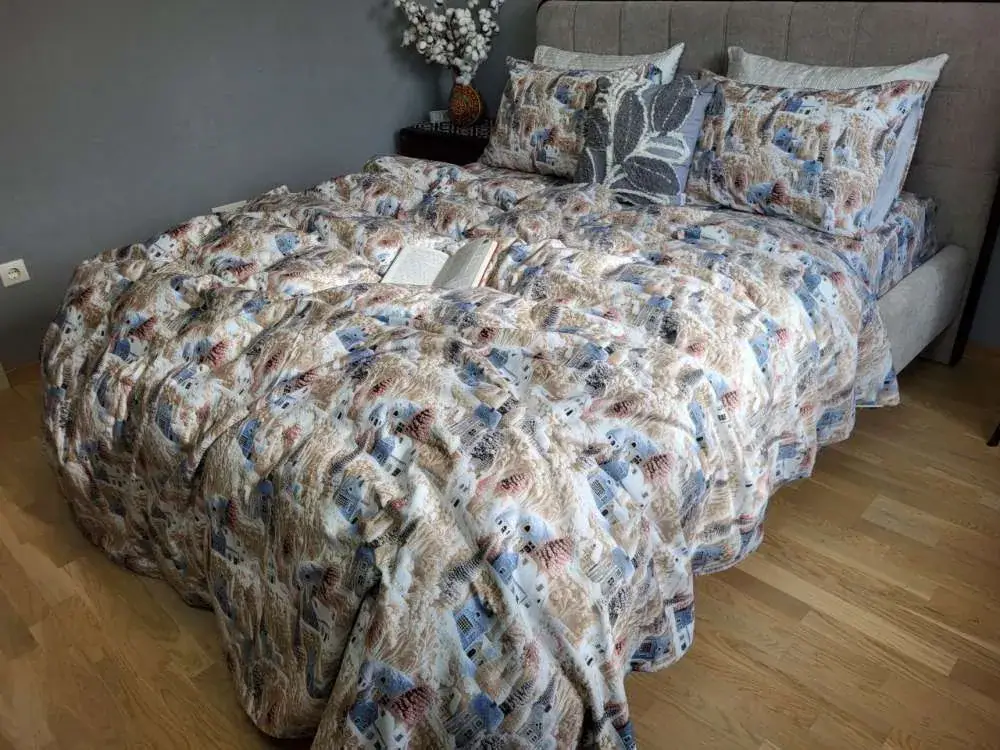 Комплект постільної білизни Фантазія Turkish flannel (7)