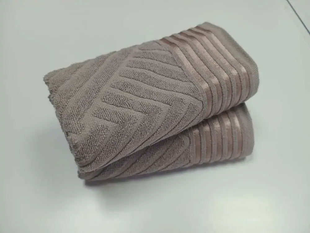 Махровий рушник LUX COTTON YENI, беж (3)