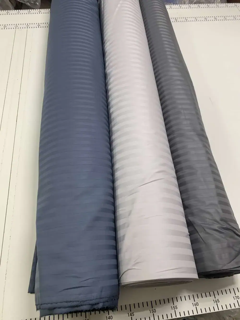 Комплект постільної білизни Stripe LUX LIGHT GREY 1x1см (2)