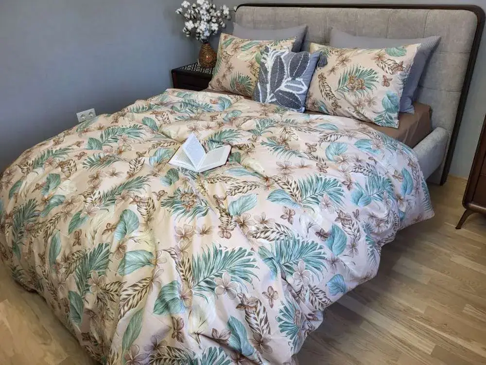 Элитное постельное белье Турецкий котон Пальма, cotton (5)