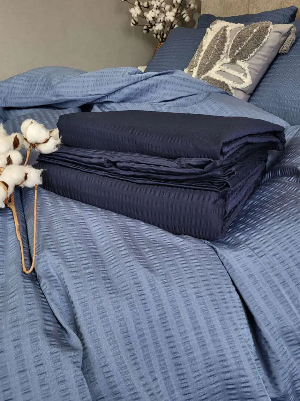 Елітна постільна білизна Satin GOFRE, S3035 (4)