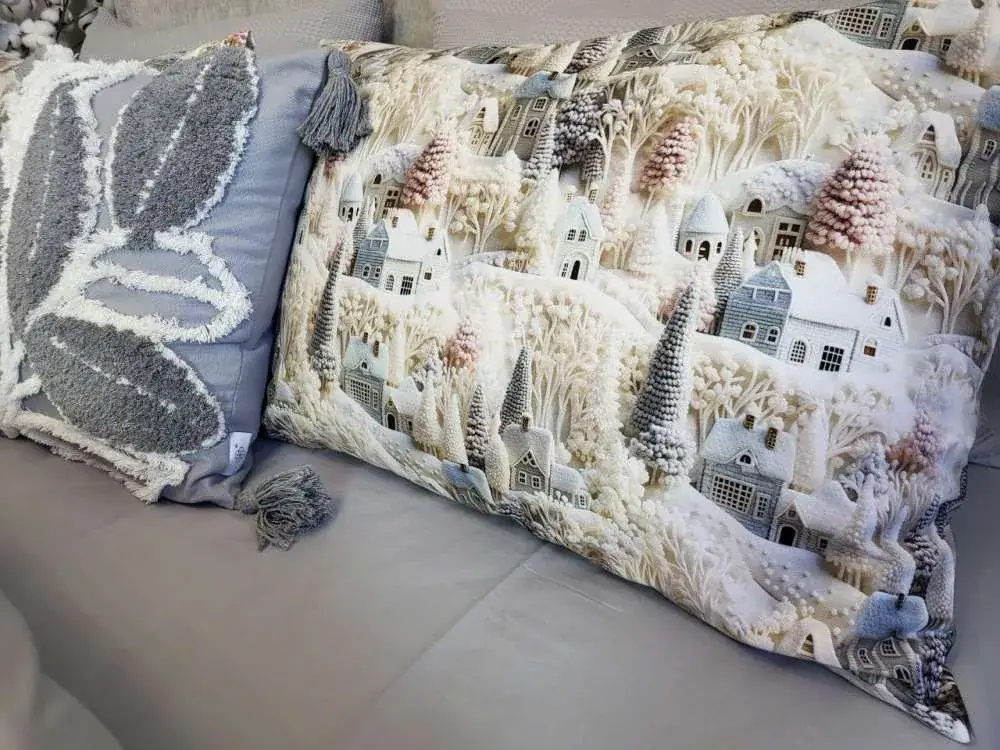 Комплект постільної білизни преміум класу Казкове місто, cotton 5D (8)