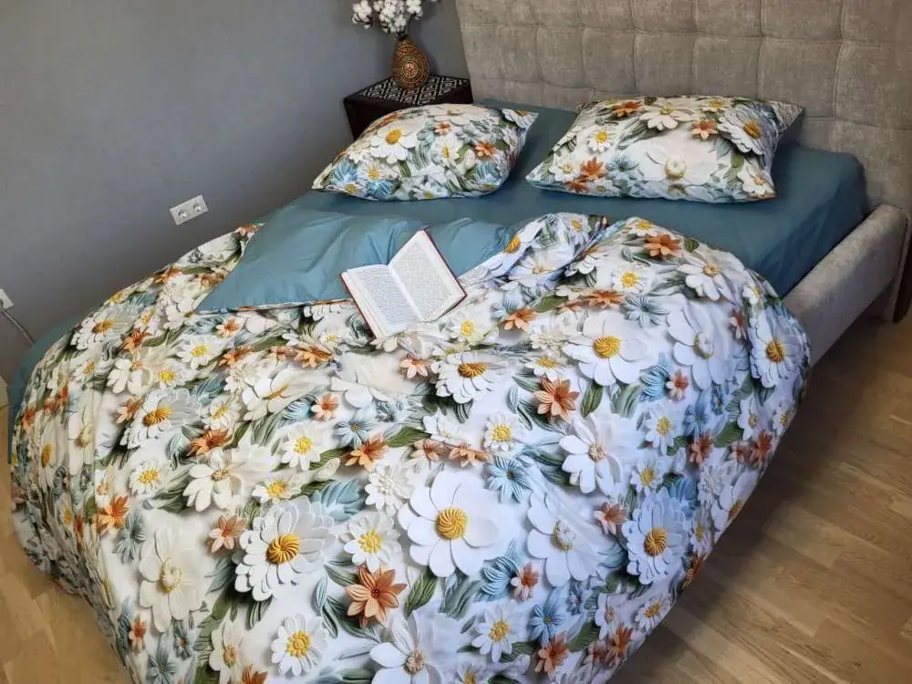 Комплект постільної білизни Декор, cotton 5D (2)