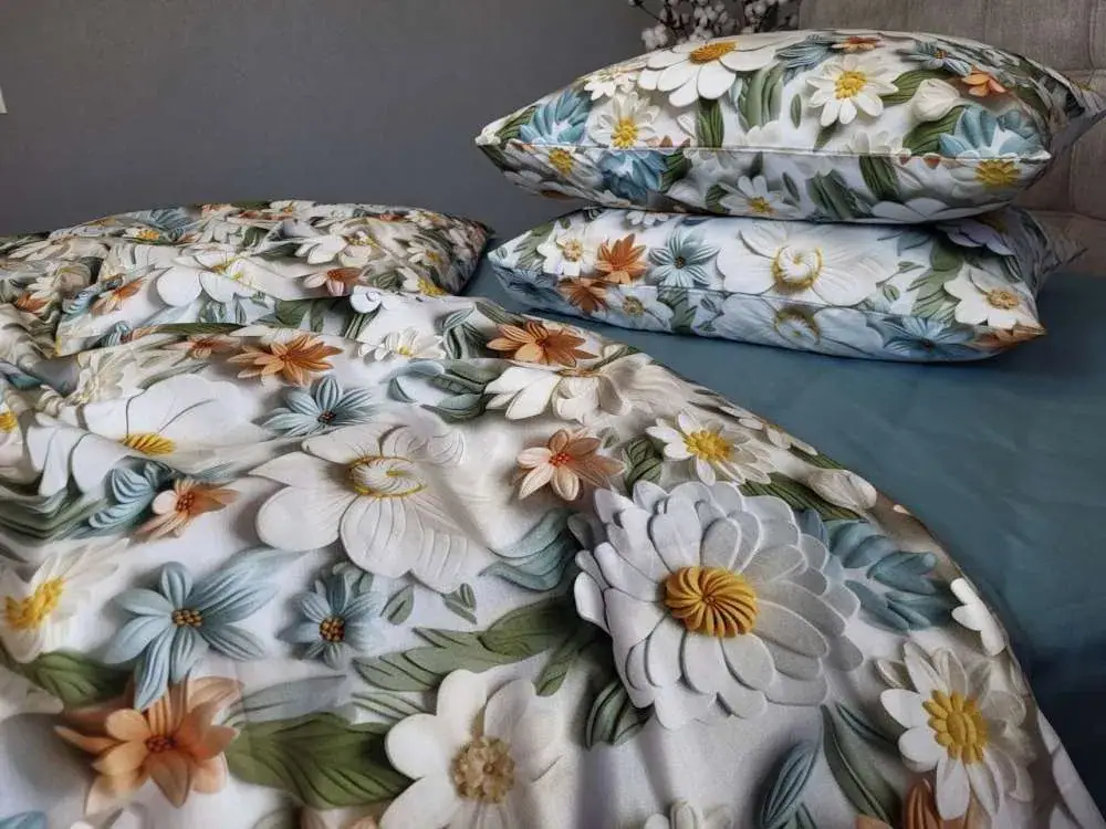 Комплект постільної білизни Декор, cotton 5D (7)