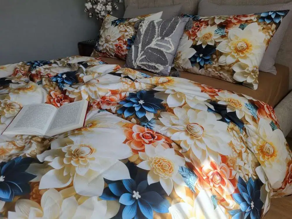 Елітна постільна білизна Оранжерея, cotton 5D (7)