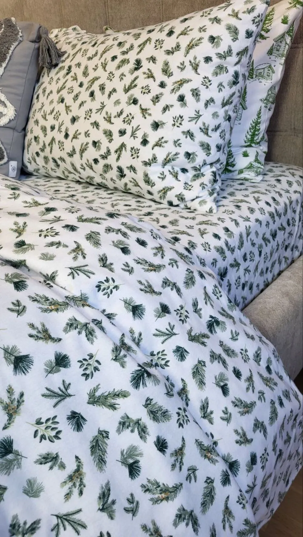 Комплект постельного белья Аромат леса, Turkish flannel (3)