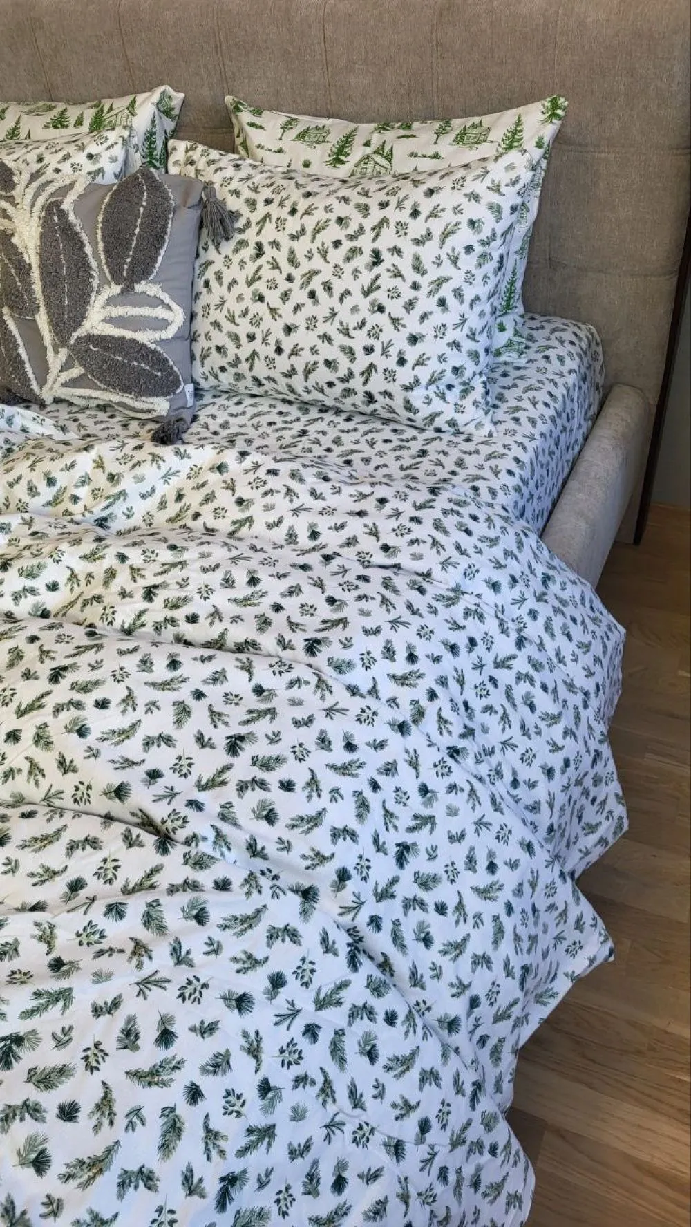 Комплект постельного белья Аромат леса, Turkish flannel (4)