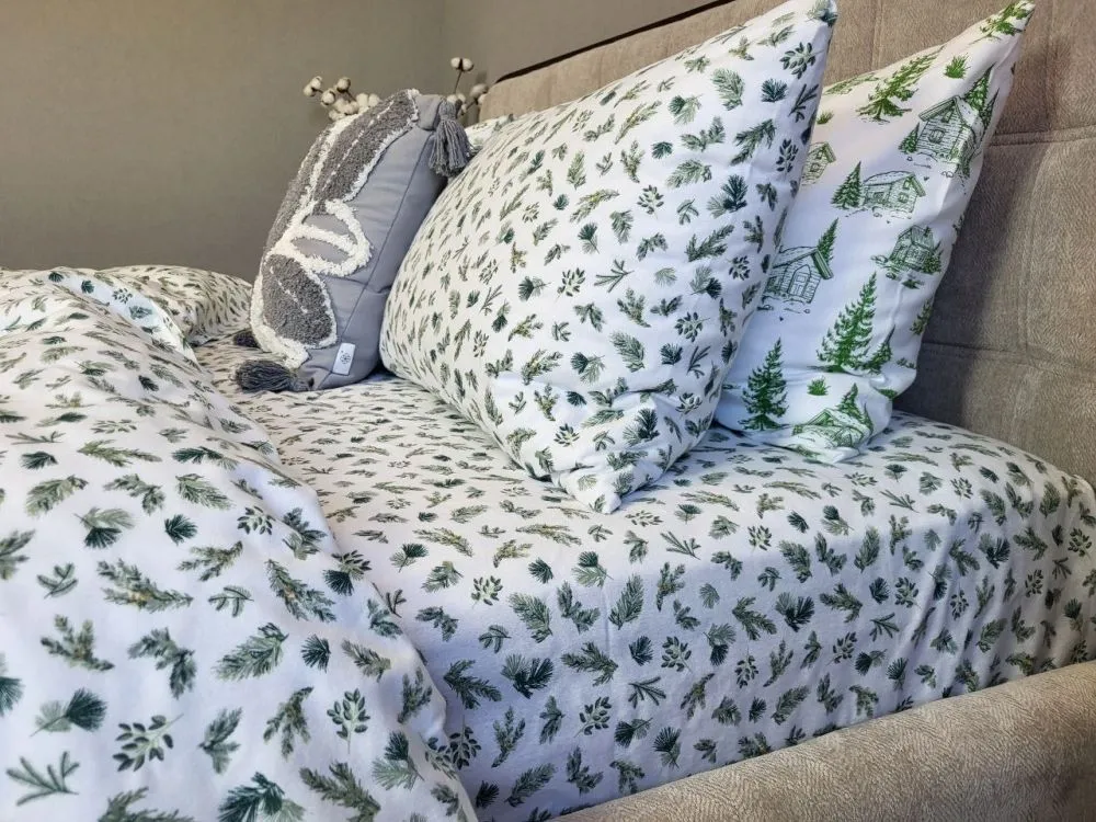 Комплект постельного белья Аромат леса, Turkish flannel (7)
