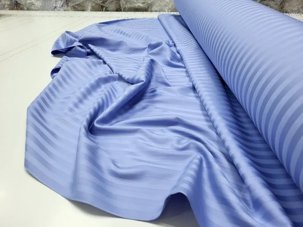 Постільний комплект Stripe LUX CORNFLOWER BLUE 1x1см (2)