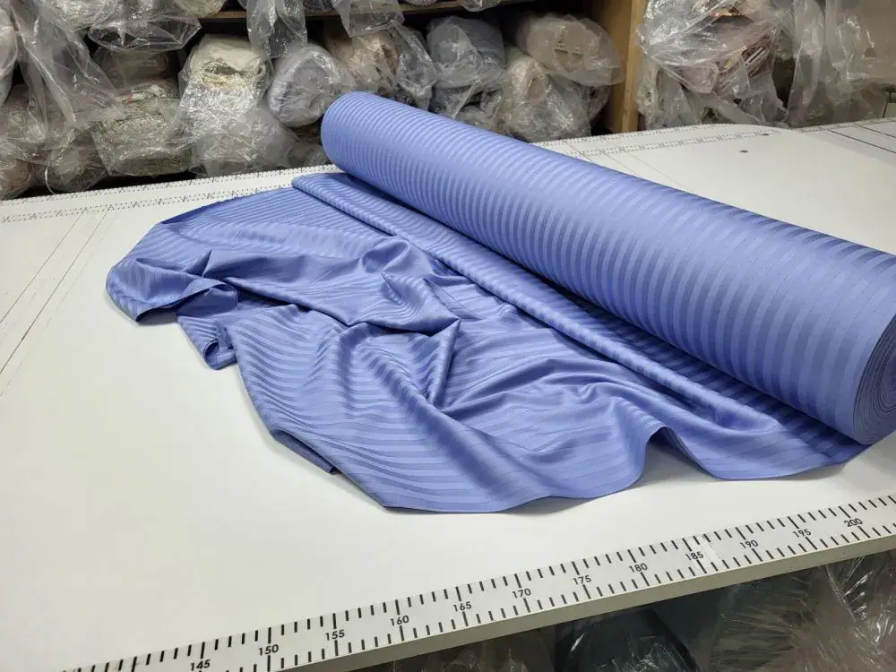 Постільний комплект Stripe LUX CORNFLOWER BLUE 1x1см (5)