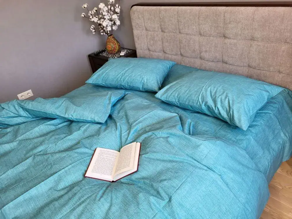 Комплект постільної білизни LOFT №173-74, cotton з наволочками 50x70 (3)