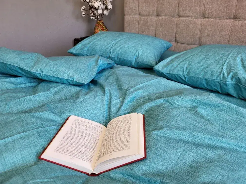 Комплект постільної білизни LOFT №173-74, cotton з наволочками 50x70 (6)