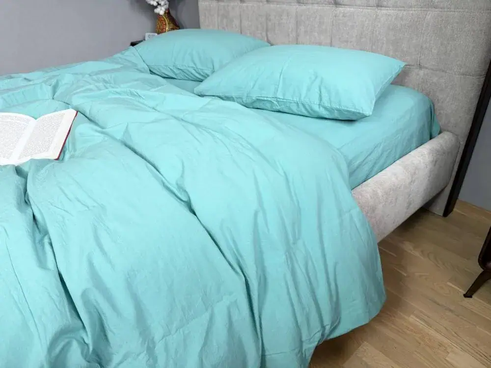 Комплект постільної білизни Sea breeze, LUXURY Washed (3)