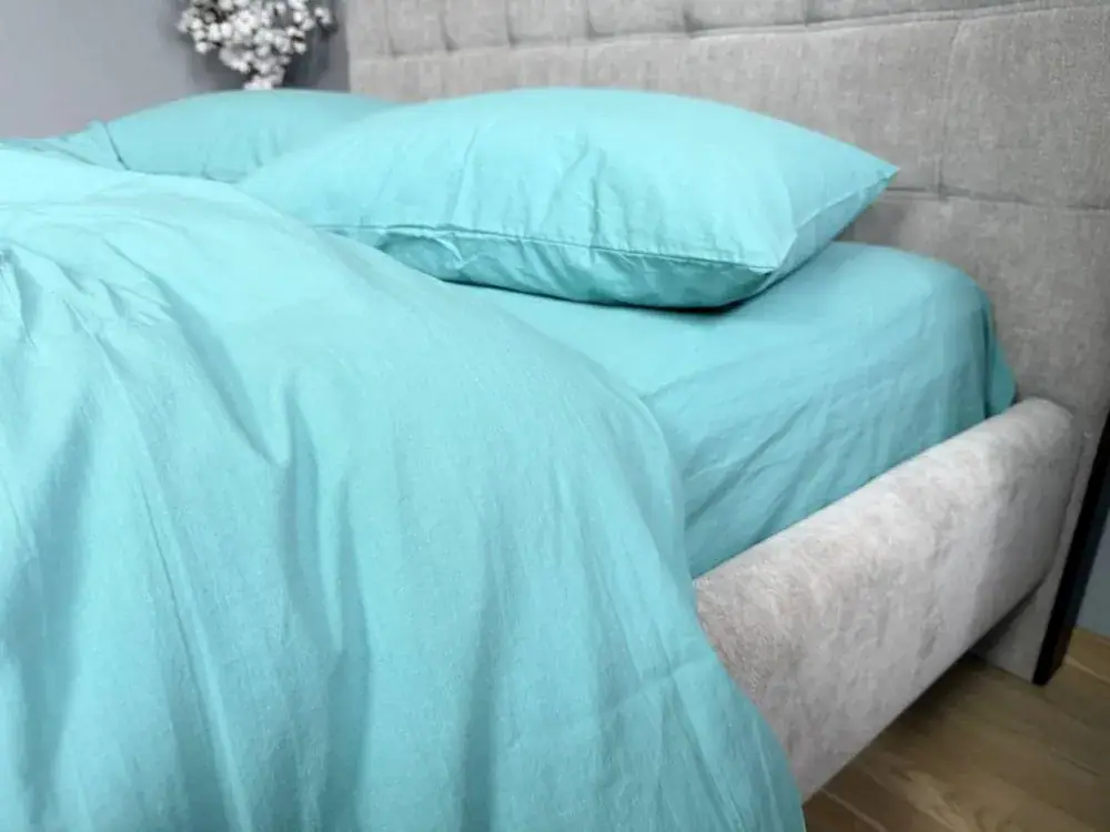 Комплект постільної білизни Sea breeze, LUXURY Washed (5)