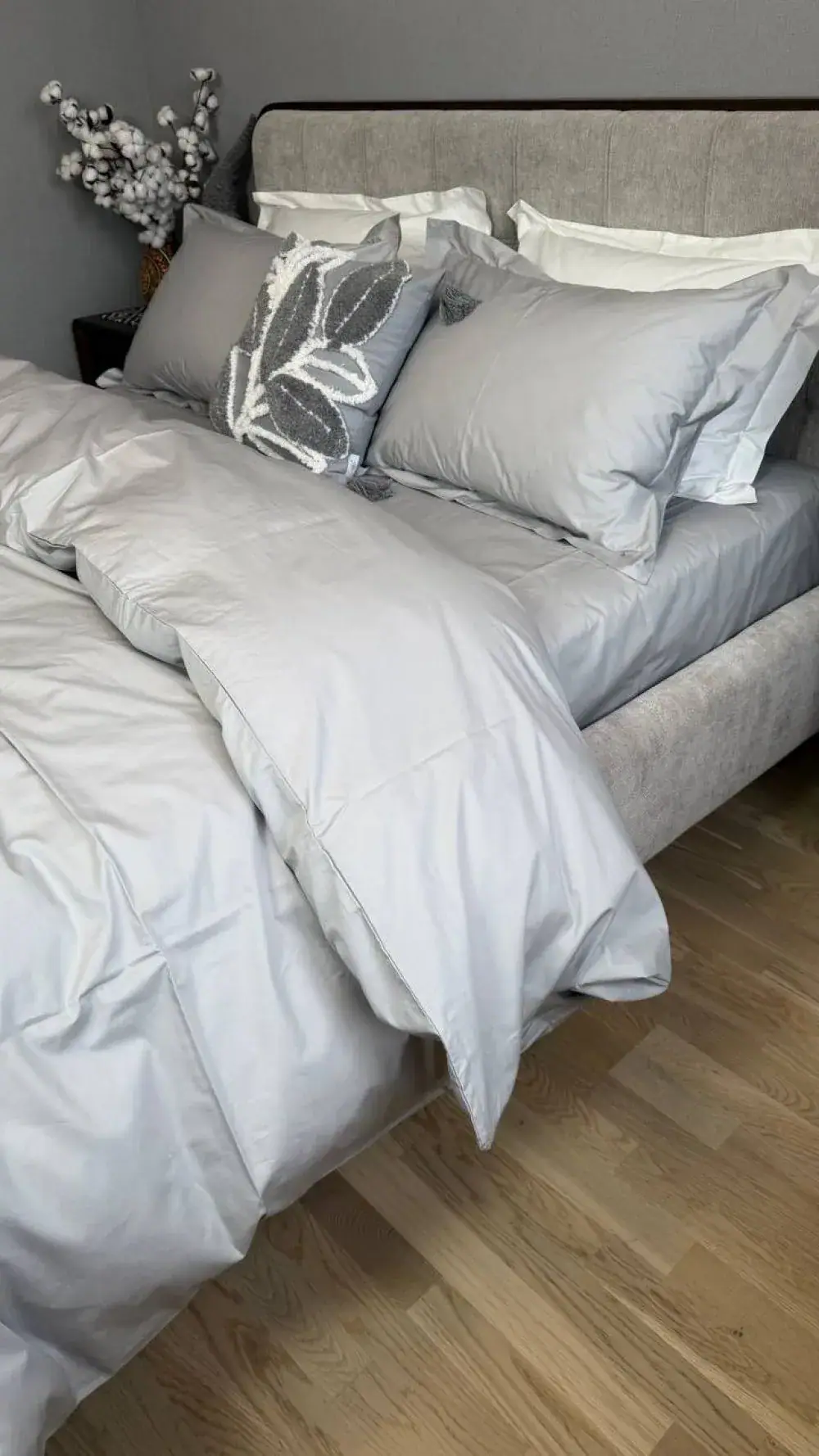 Комплект элитного постельного белья PERCALE PREMIUM Gray P147 (3)