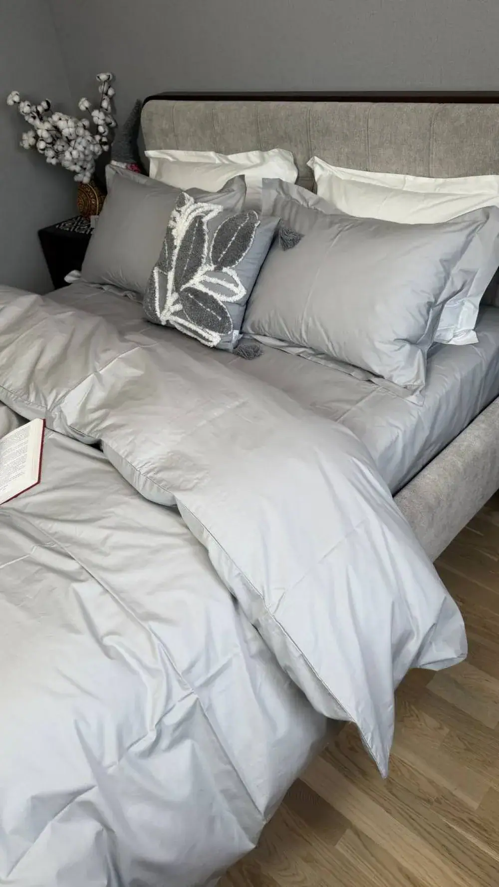 Комплект элитного постельного белья PERCALE PREMIUM Gray P147 (5)
