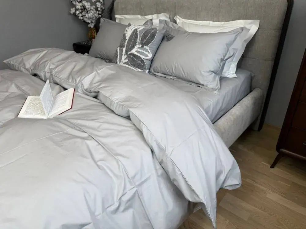 Комплект элитного постельного белья PERCALE PREMIUM Gray P147 (7)