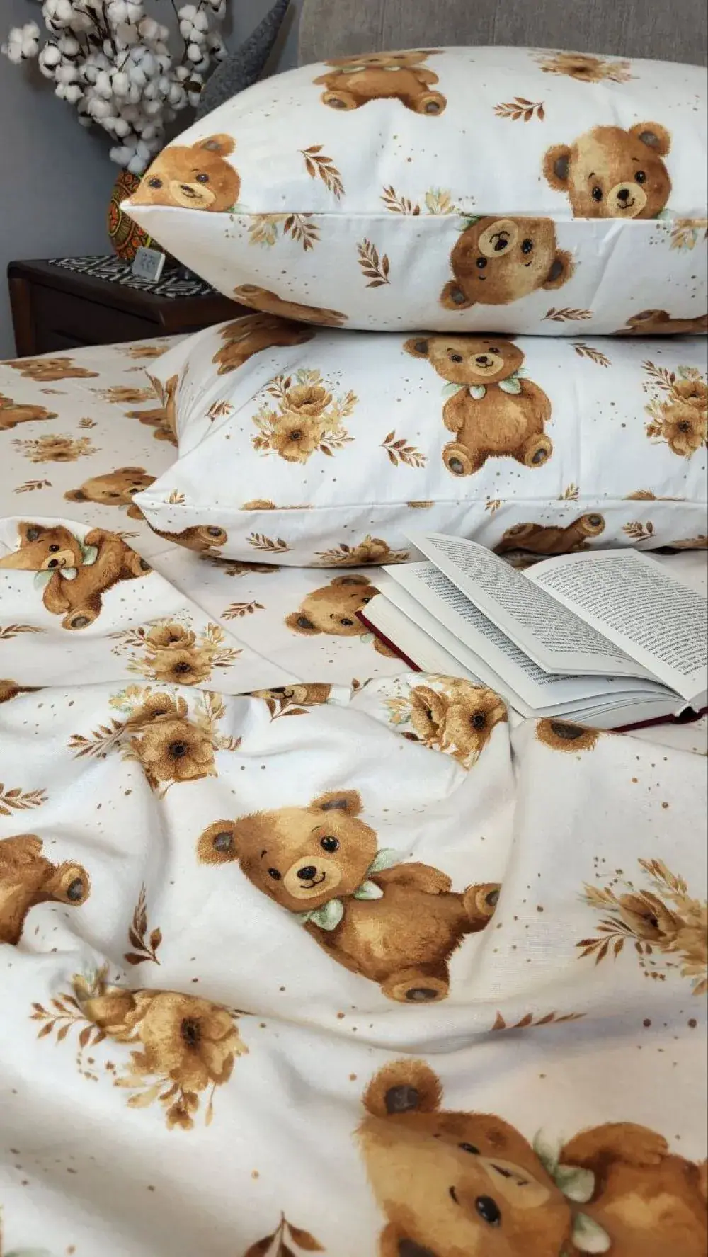 Дитяча постільна білизна з фланелі Ласунчик, Turkish flannel (3)