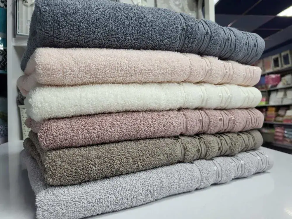 Махрові рушники VIP COTTON LUPEN молочного кольору (3)