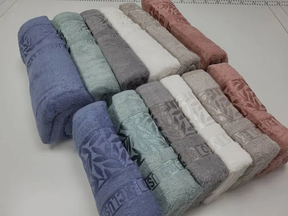 Махрові рушники SILK BAMBOO ментол (3)
