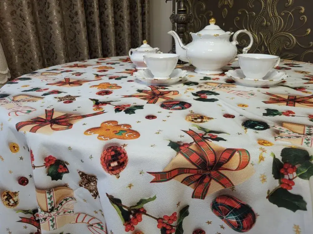 Овальна скатертина Дарунок для кухні (2)