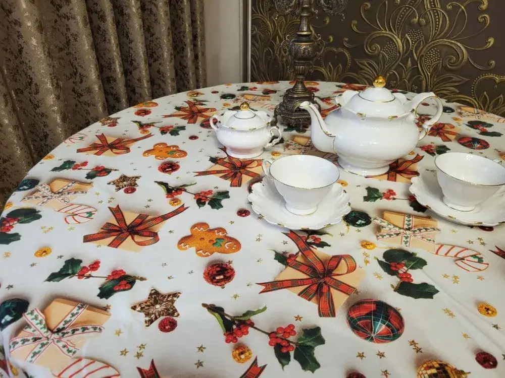 Овальна скатертина Дарунок для кухні (3)
