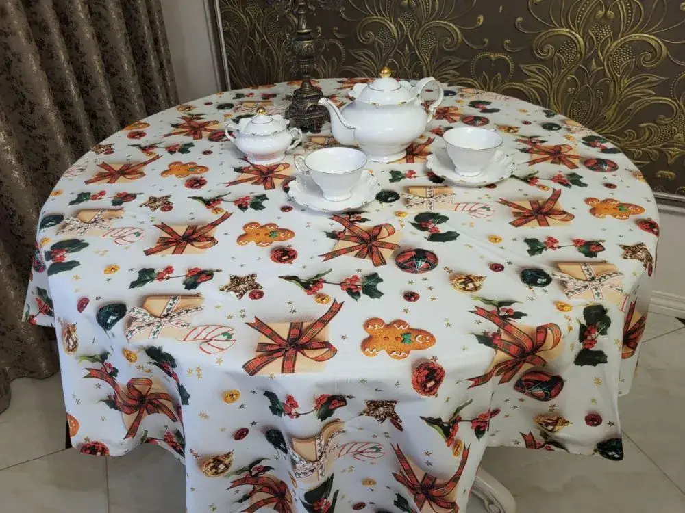 Овальна скатертина Дарунок для кухні (4)