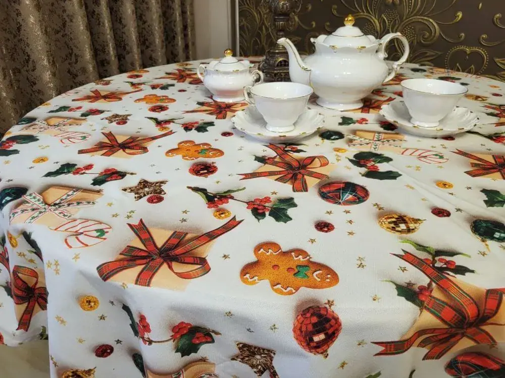 Овальна скатертина Дарунок для кухні (6)