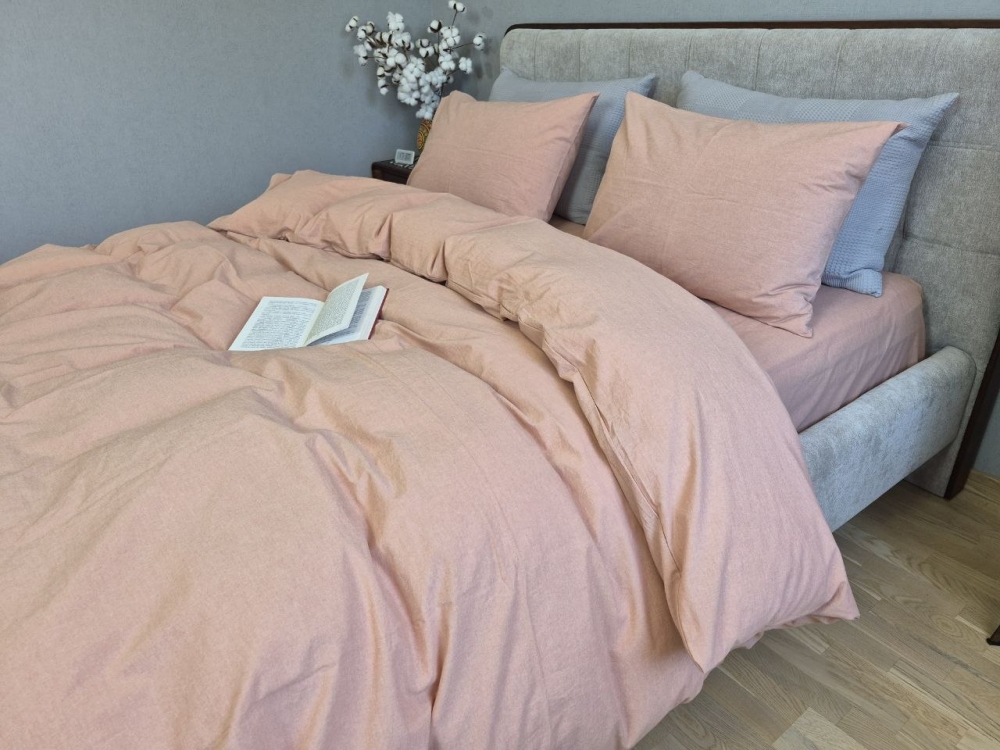 Элитное постельное белье Terra из вареного хлопка Washed Cotton W1261 (2)